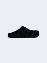 Marni - Men's Long Hair Calfskin Fussbett Sabot Shoes