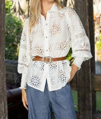 Miss June Paris - Farah Button- Down Shirt