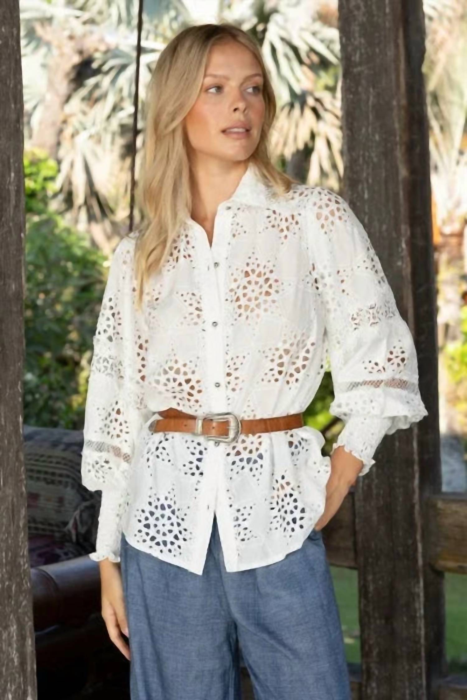 Miss June Paris - Farah Button- Down Shirt