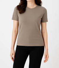 Angel Apparel - Short Sleeve Crew-neck Tee