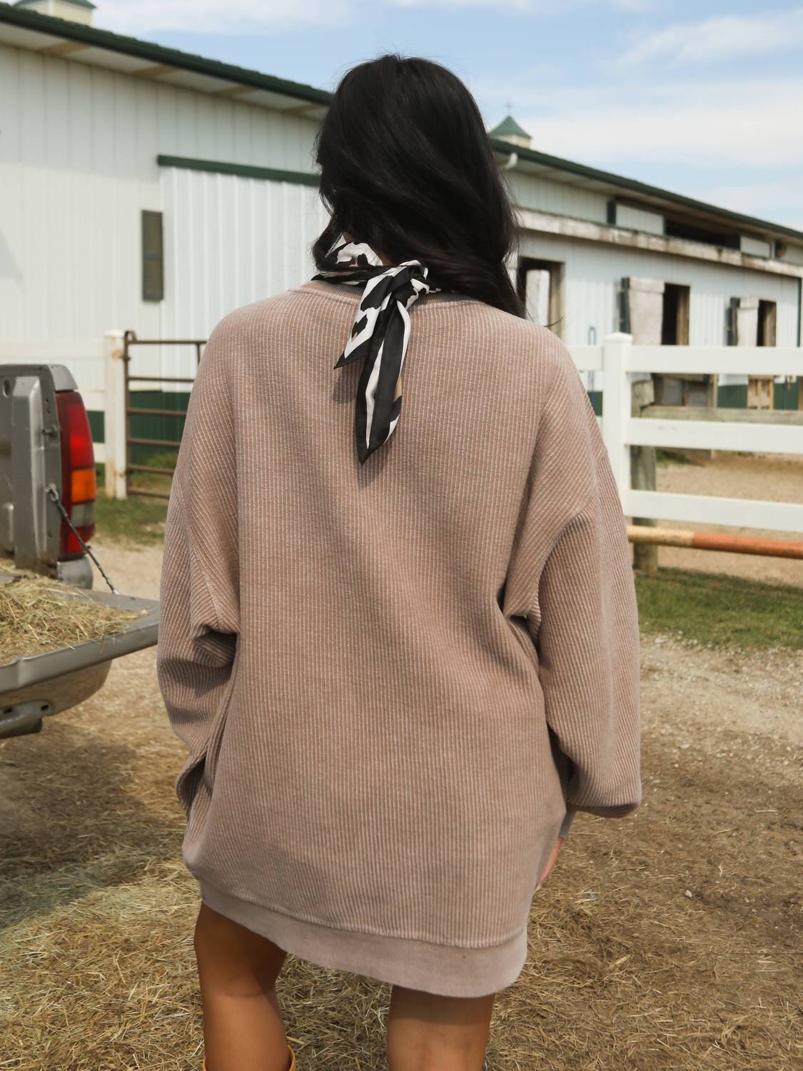 Charlie Southern - Thankful Chorded Crewneck Sweater
