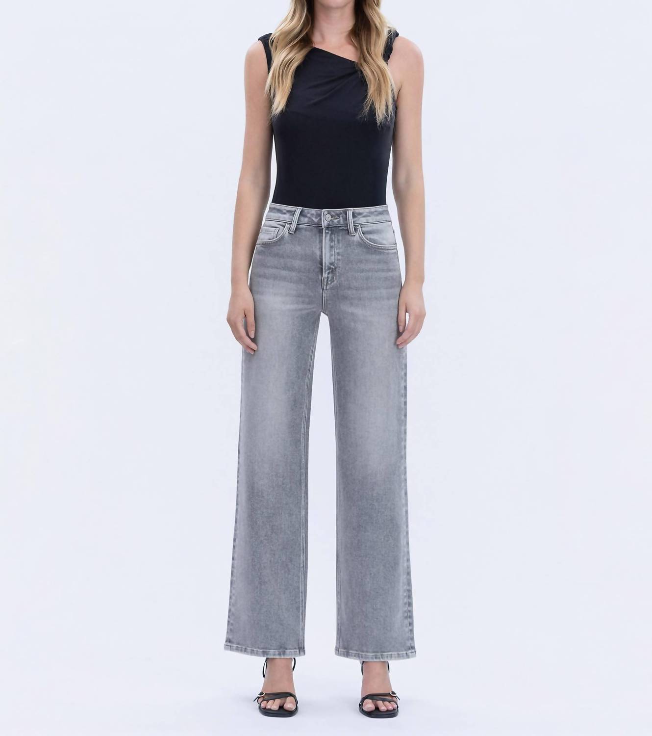 Vervet By Flying Monkey - Olivia Wide Leg Jeans