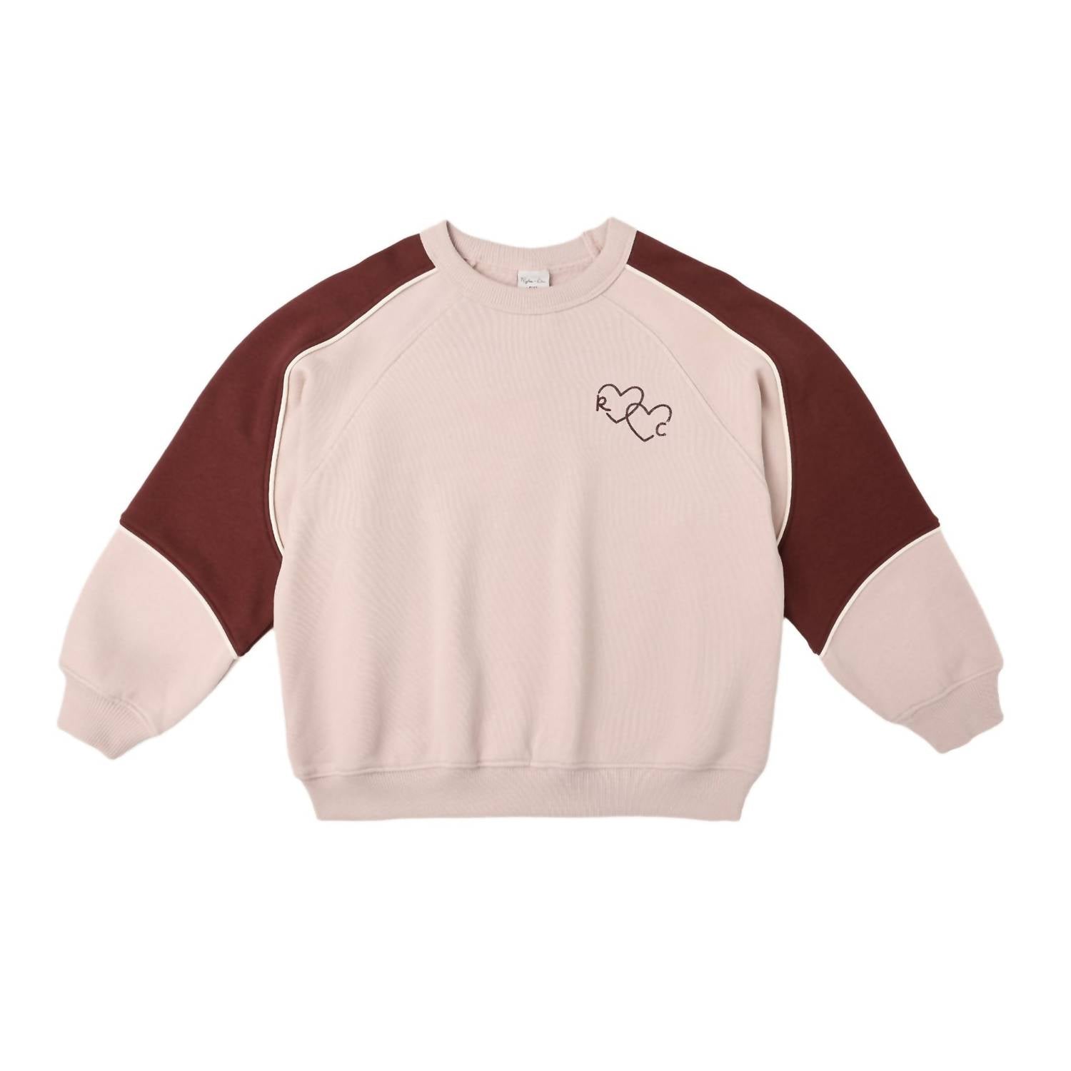 Rylee + Cru - Paneled Sweatshirt
