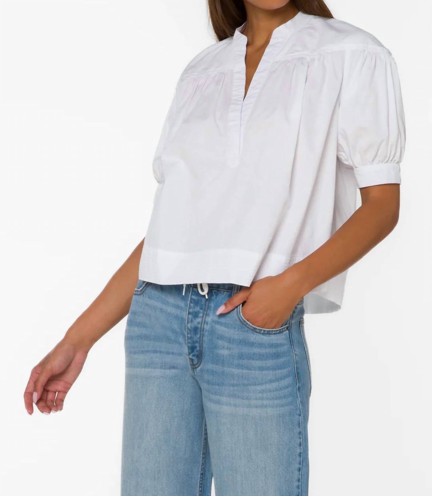 Velvet Heart - Dory Puff Sleeve Top