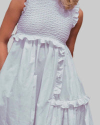 Teija - Mekko Ruffled Midi Dress
