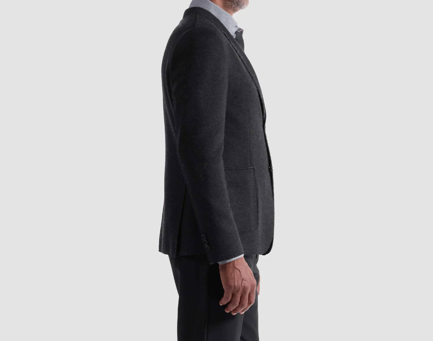 Bugatchi Uomo - Laser Cut Heather Two-button Blazer