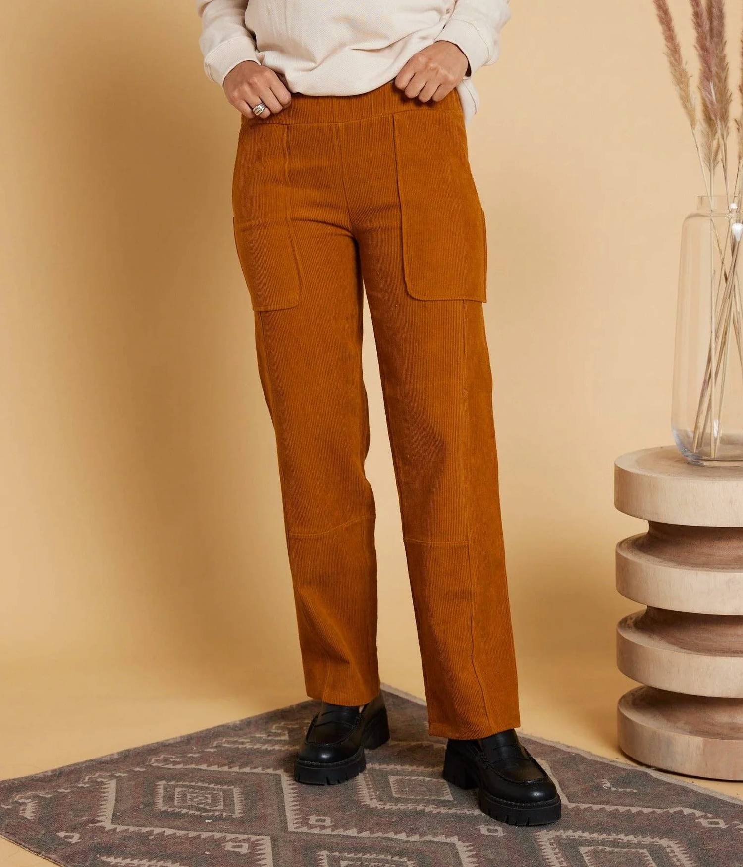 Known Supply - Organic Corduroy Straight Leg Pant