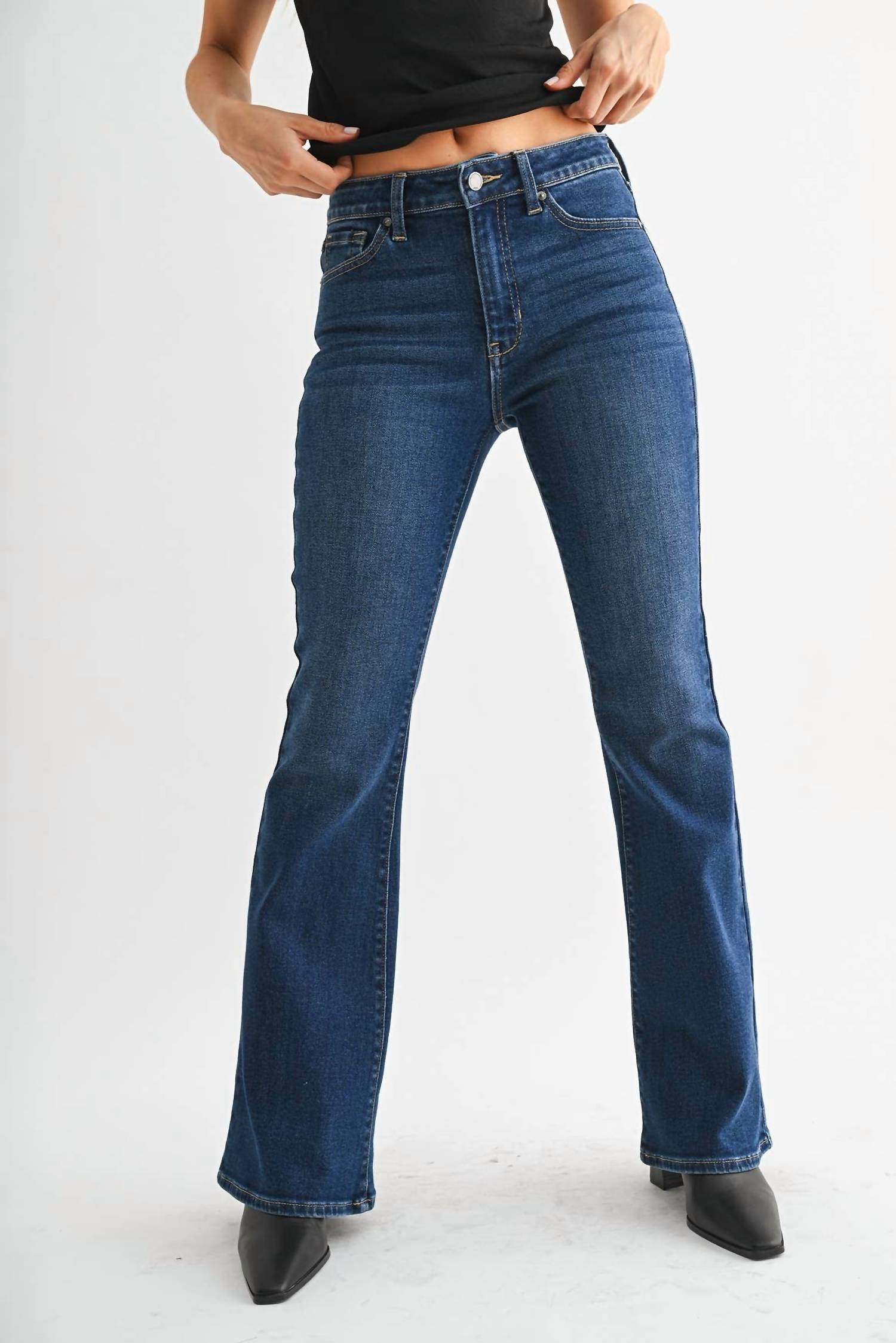 Jbd. - Mid Rise Flare Jeans