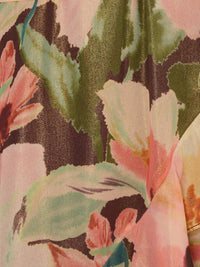 Adrianna Papell - Floral Hi Low Midi Dress
