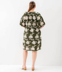Karen Kane - Puff Sleeve Tassel Dress - Plus Size