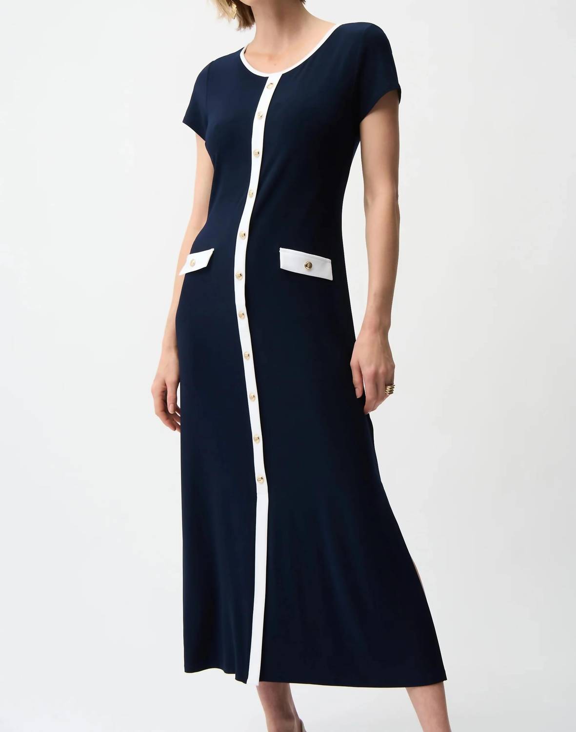 Joseph Ribkoff - Color Block Midi Dress
