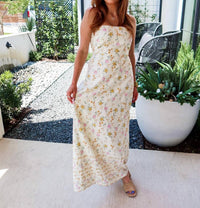 Olivaceous - Sienna Strapless Maxi Dress