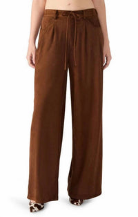 Steve Madden - Alysia Faux Suede Drawstring Pants
