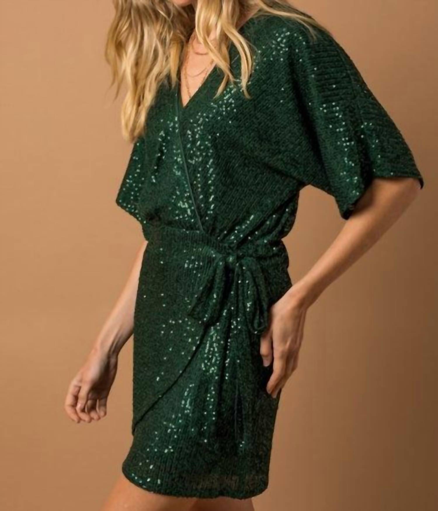 the sequin kimono