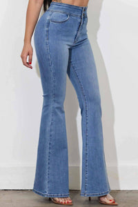 Vibrant M.I.U - Slim Flare Stretch Jean