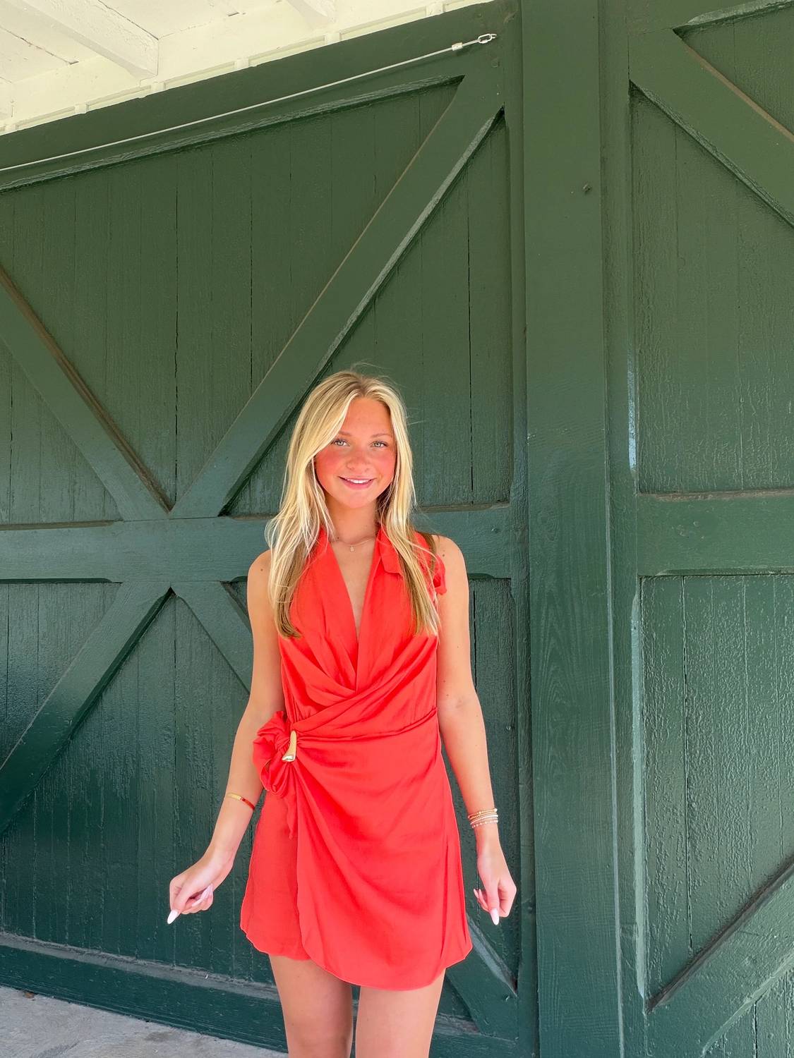 Nia - Isla Wrap Mini Dress
