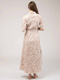 Beau & Ro - Flore Sand Eloise Midi Dress