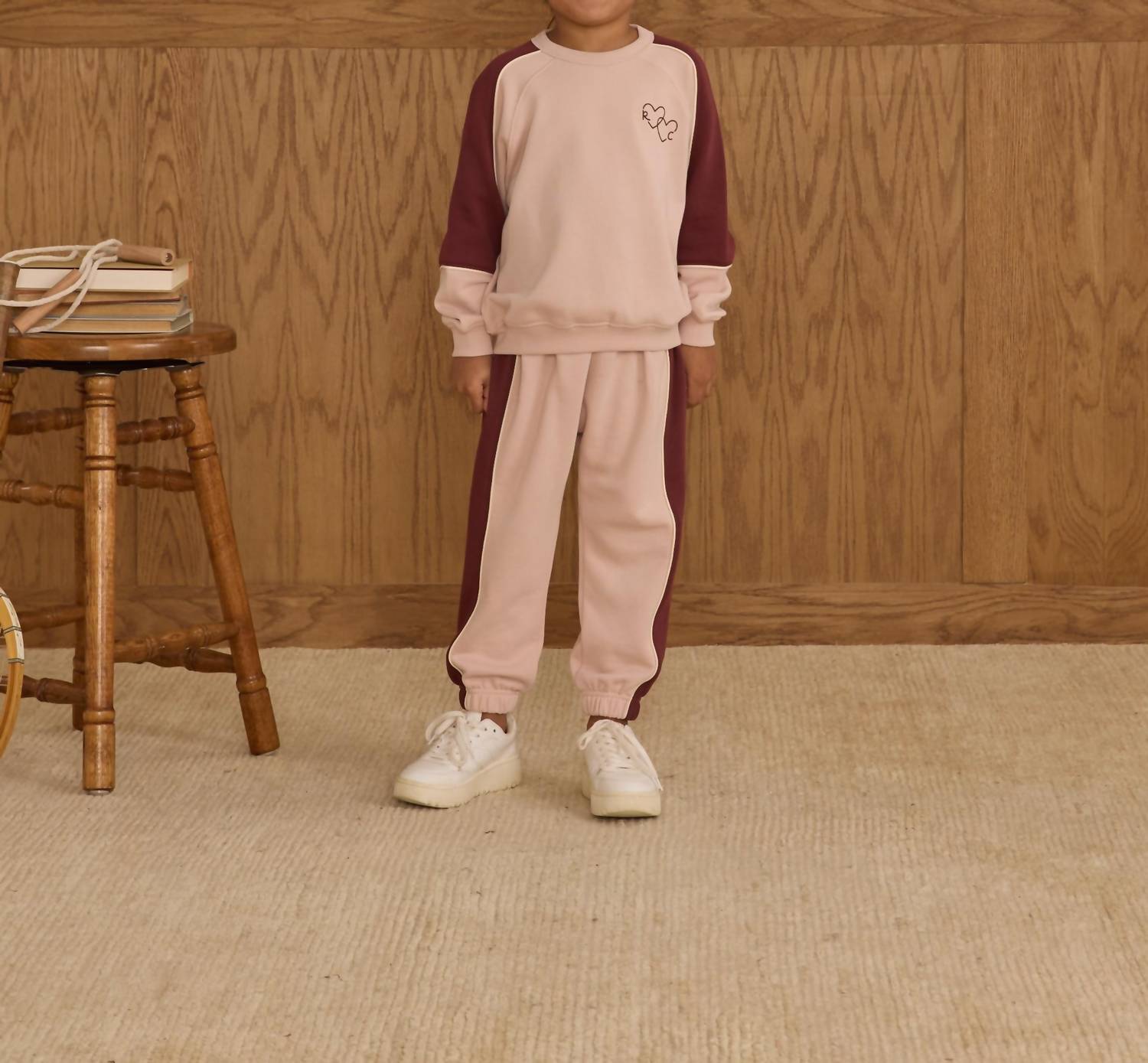 Rylee + Cru - Paneled Sweatshirt