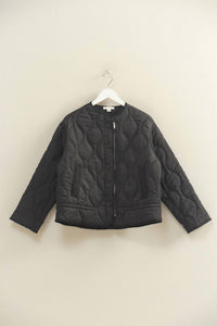 Hyfve - Women's Quilted Peplum Outerwear Jacket