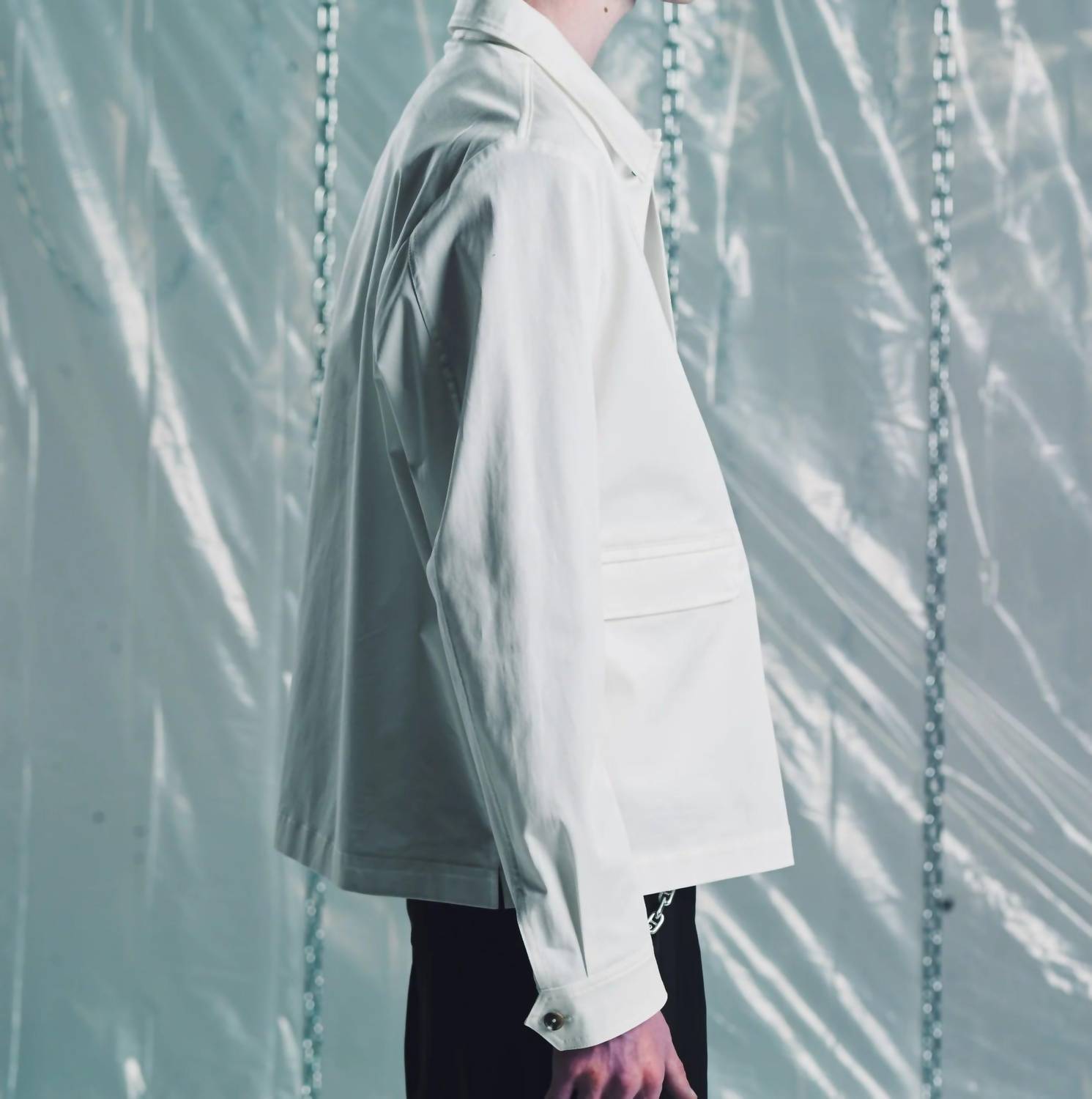 Second/Layer - Cotton Twill Bull Dog Shirt Jacket