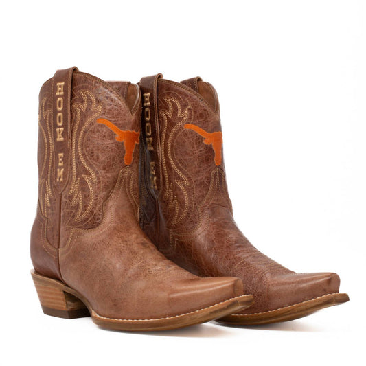 Gameday Boots - Women's Shorty Western Texas Longhorns Boots