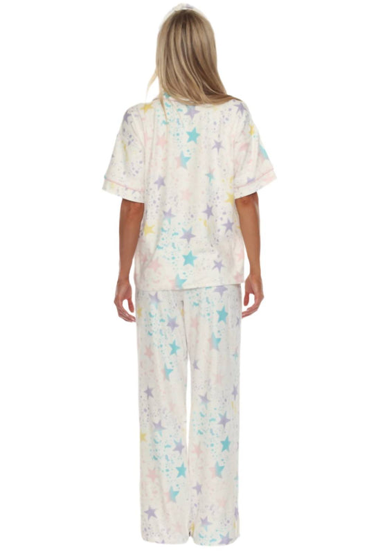 Pj Salvage - Star Splatter Pajama Set