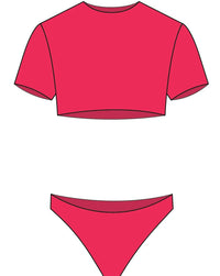 MALIBU CROP BIKINI TOP