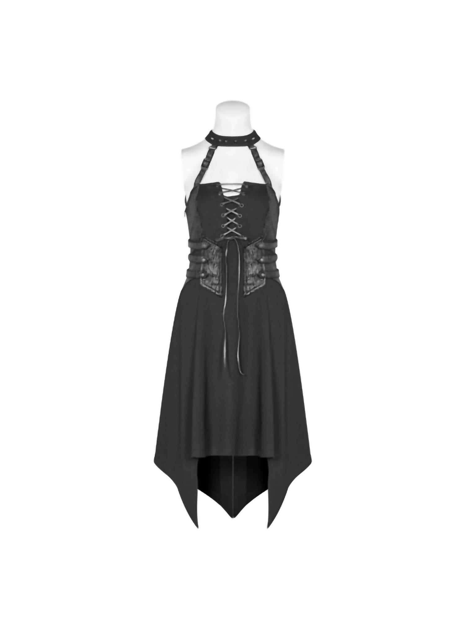 Punk Rave - Dark Punk Short Dress