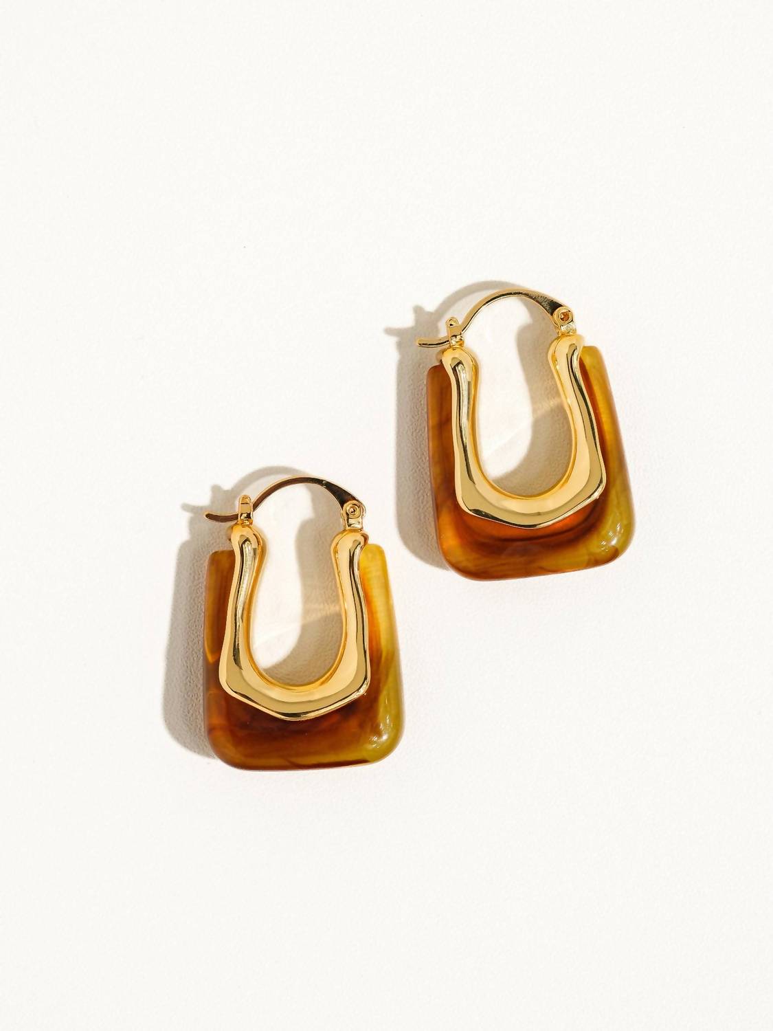 Flanerie By Maiq - Women's Talia U-shaped Boho Hoop Earring
