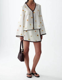 Sancia - Melrose Long Sleeve V-neck Top