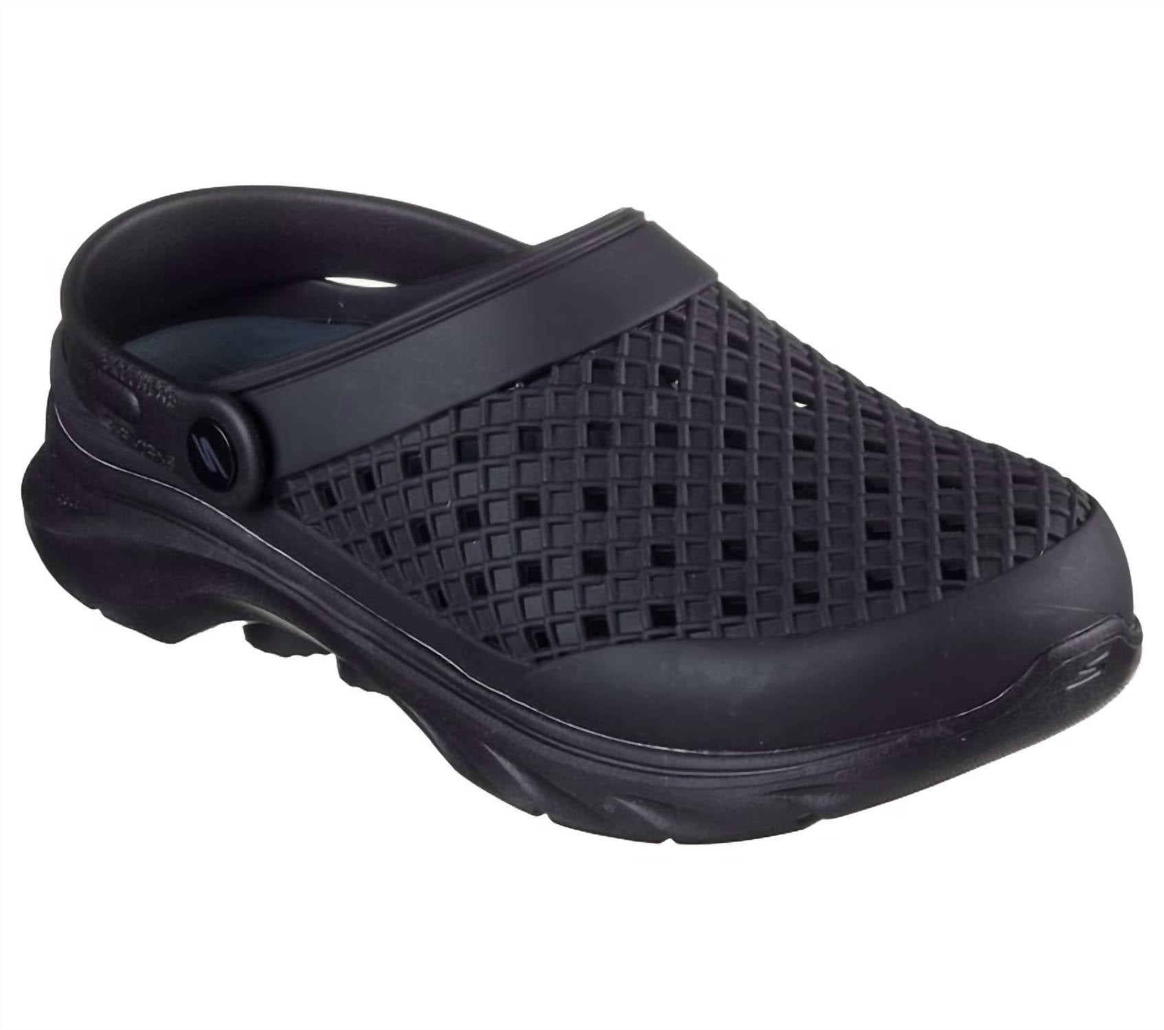 Skechers Men's Foamies Go Walk 7 Slipper in black black - men's loafer