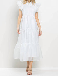 Cara Collared Midi Dress