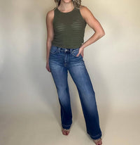 Kancan - Holly High Rise Flare Jeans