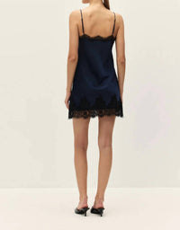 Elodie - Ellie Satin Lace Mini Dress