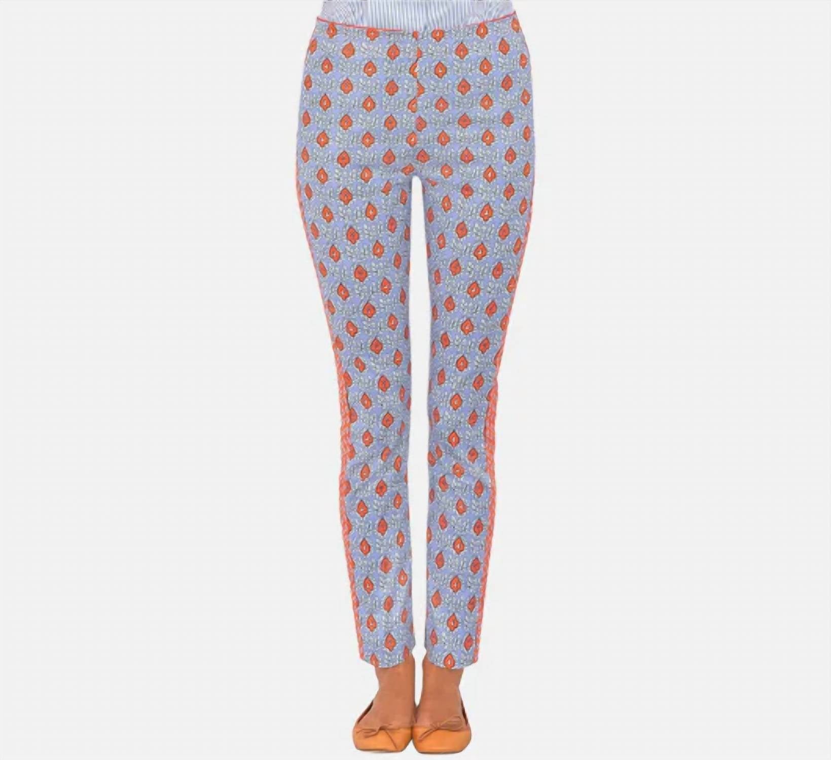 Gretchen Scott - Women's Pull-on Knit Patterned Ankle Pant