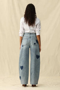 Bayeas - Rosalind High Rise Barrel Jeans