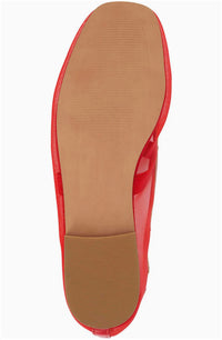 Matisse Women's Bronx Ballet Flat in cherry red - women's flats - view 4