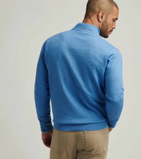Peter Millar - Coolspun Lite Cotton Quarter-zip Sweater