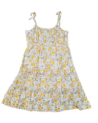 Winslow Collection - Women's Floral Tie Sleeve Sun Dress - Plus