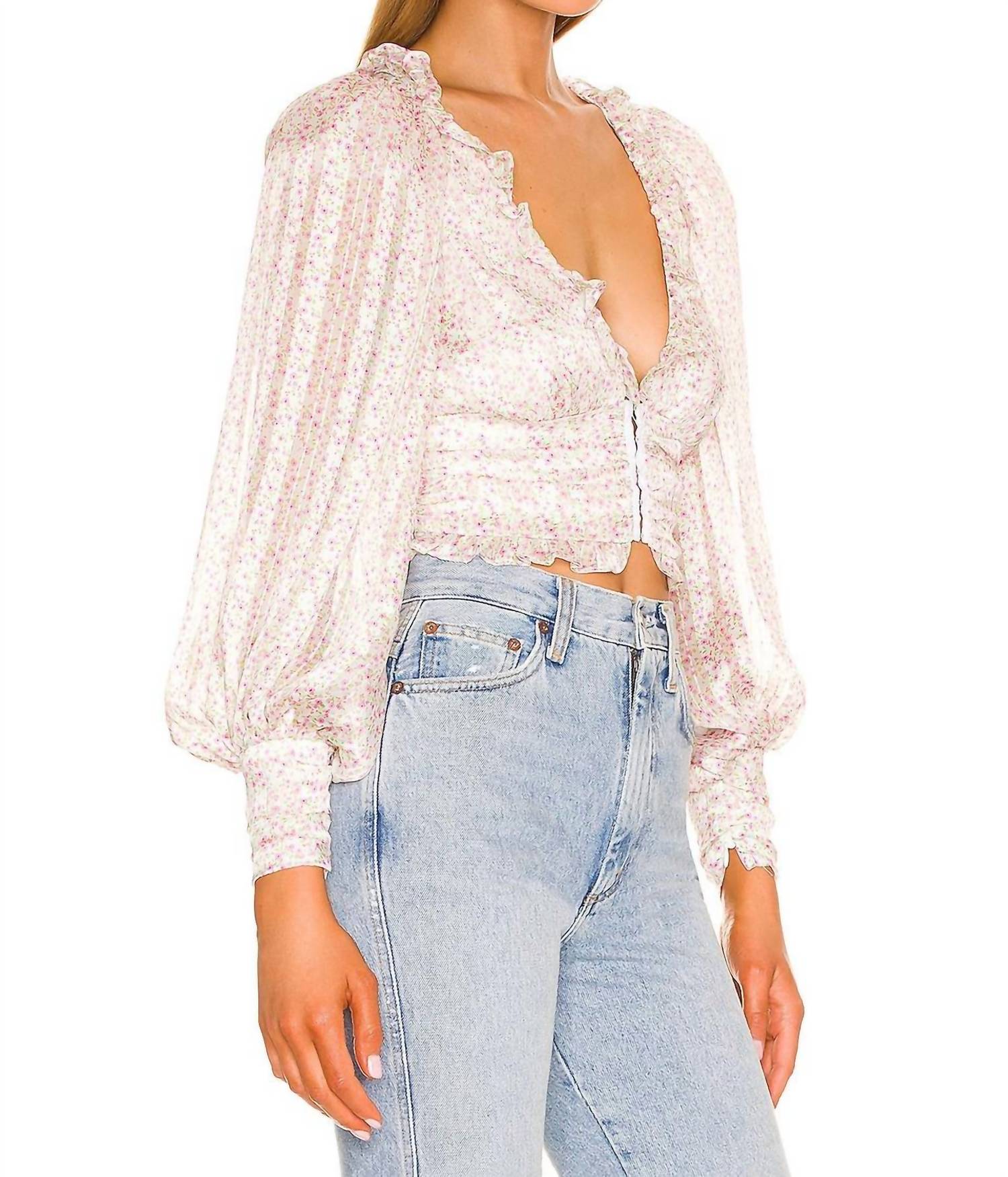 For Love & Lemons - NATALIE CROP TOP