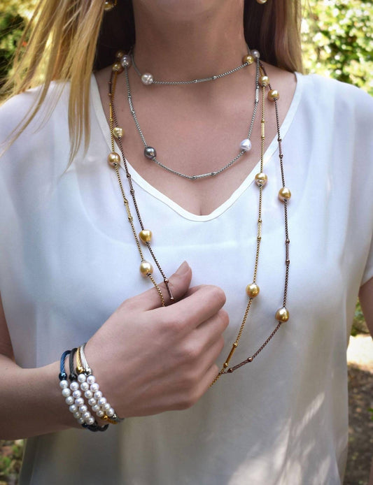 Alor - Pearl Station Necklace