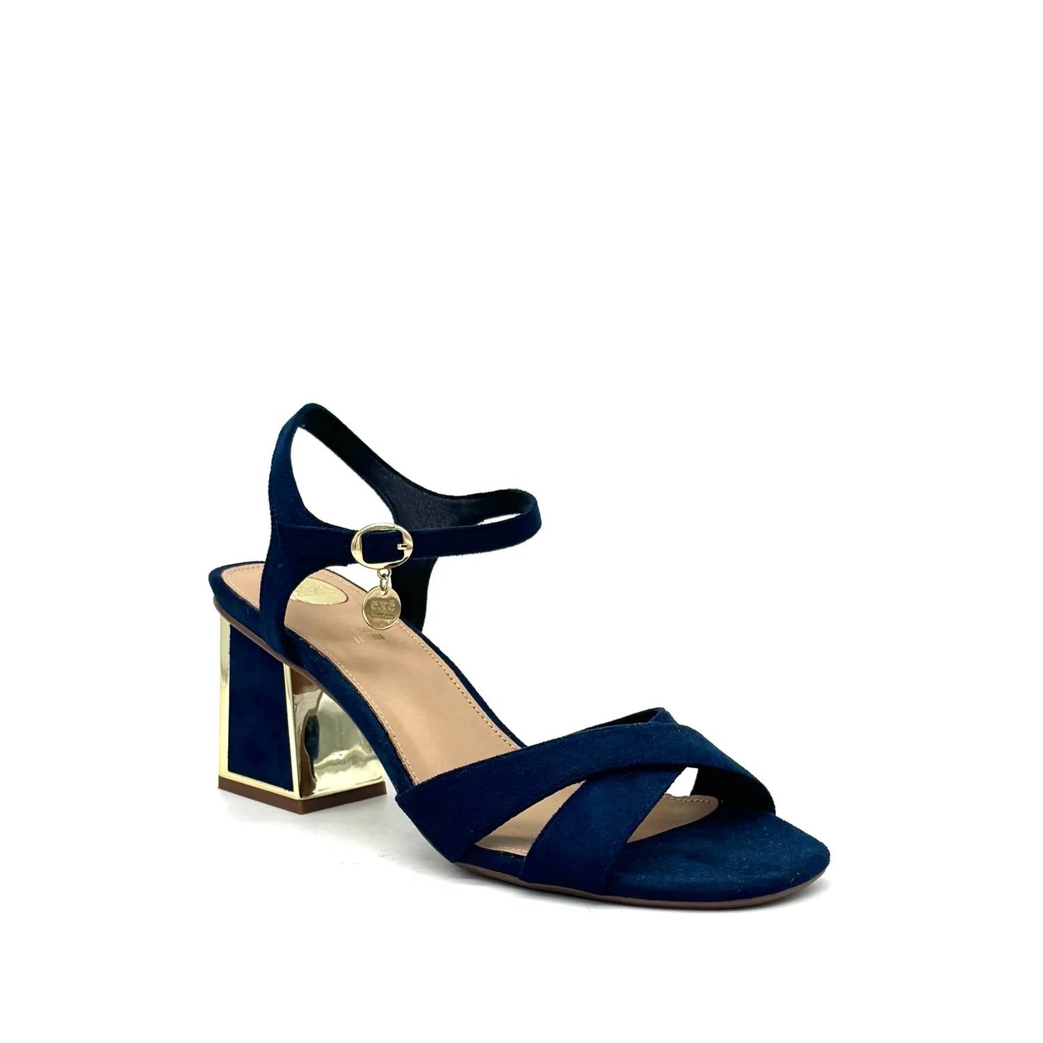 Exe - Women's Mina-190 Cross-strap Block Heel Sandal