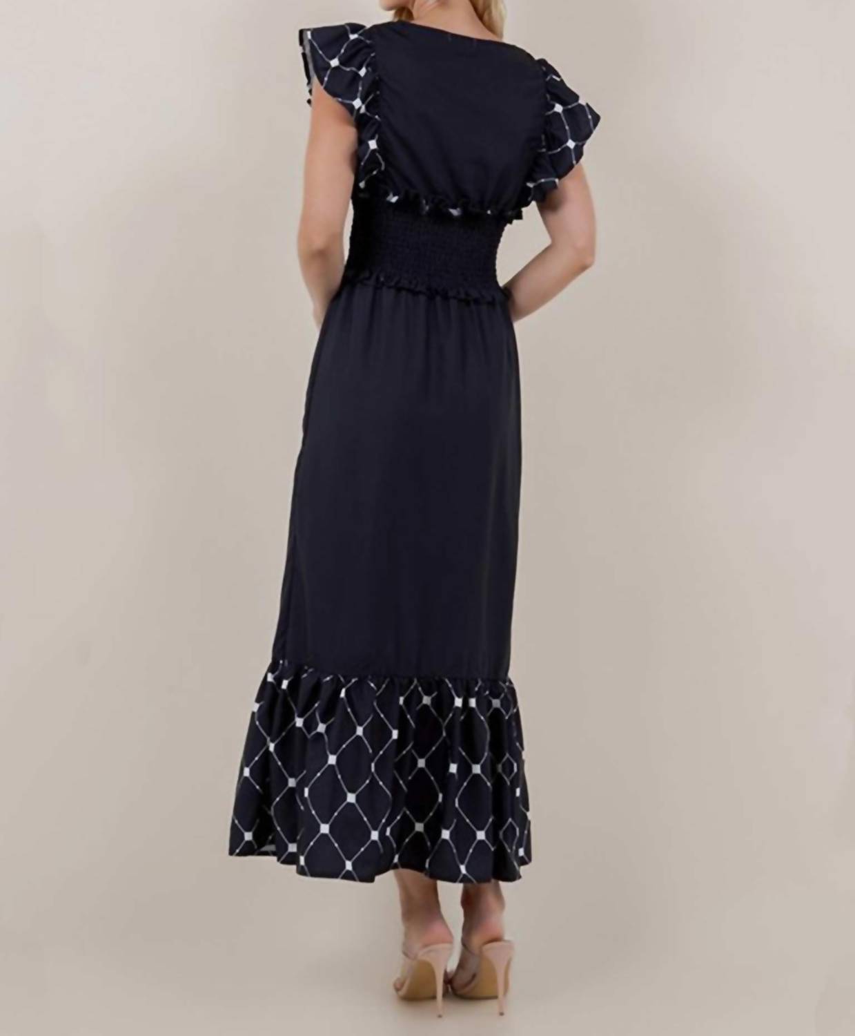 Sundayup - Ruffle Midi Dress