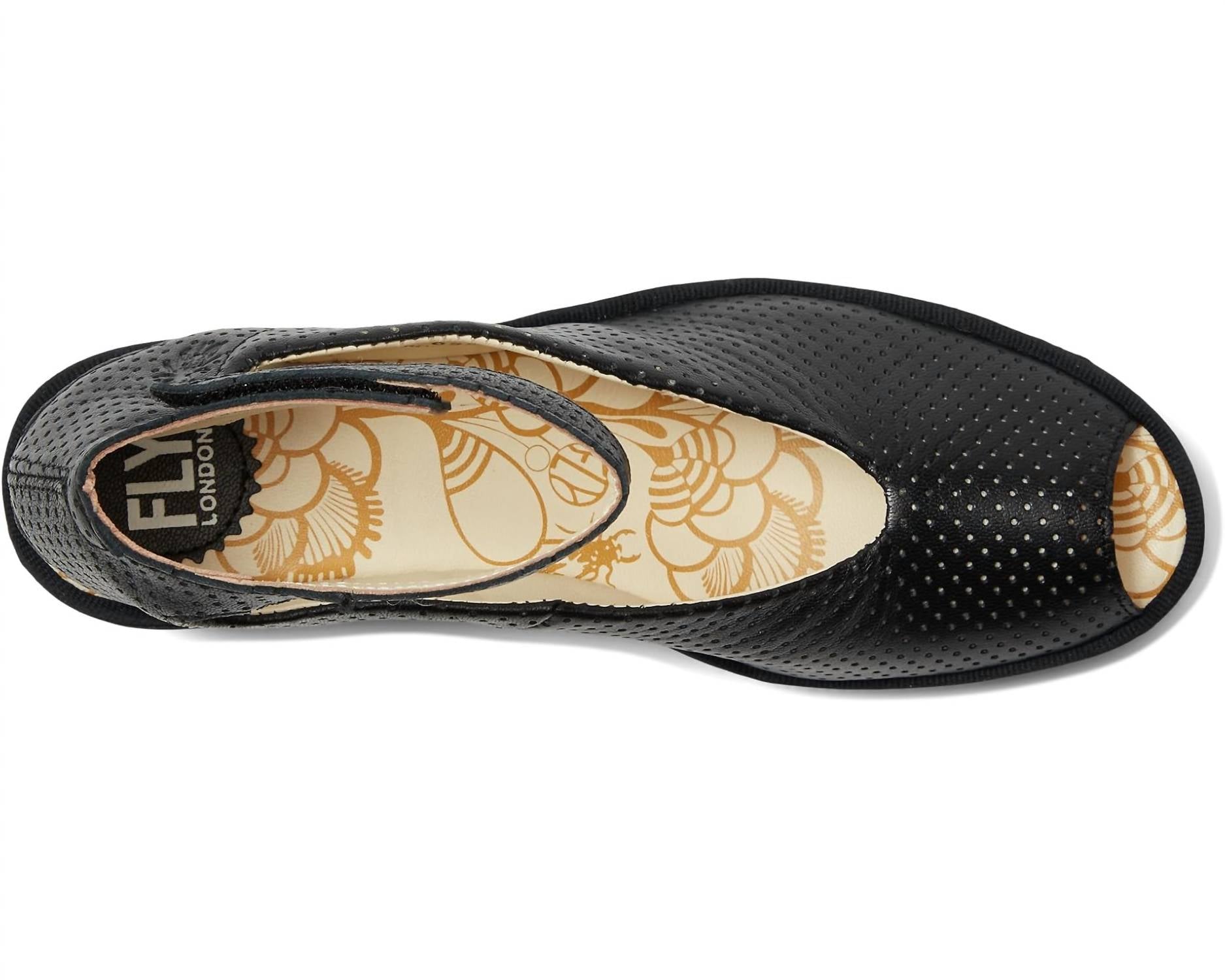 Fly London - Women's Yala376fly Perf Wedge Sandal