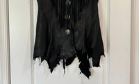Pat Dahnke - Women's Deerskin Ragged Leather Vest