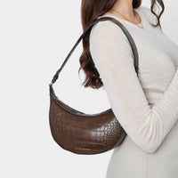 Katie Loxton - Women's Marni Faux Croc Small Shoulder Bag