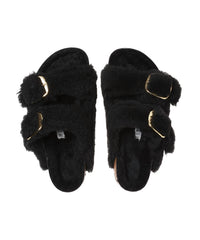 Birkenstock - Women's Arizona Big Buckle Teddy Rivet Slipper