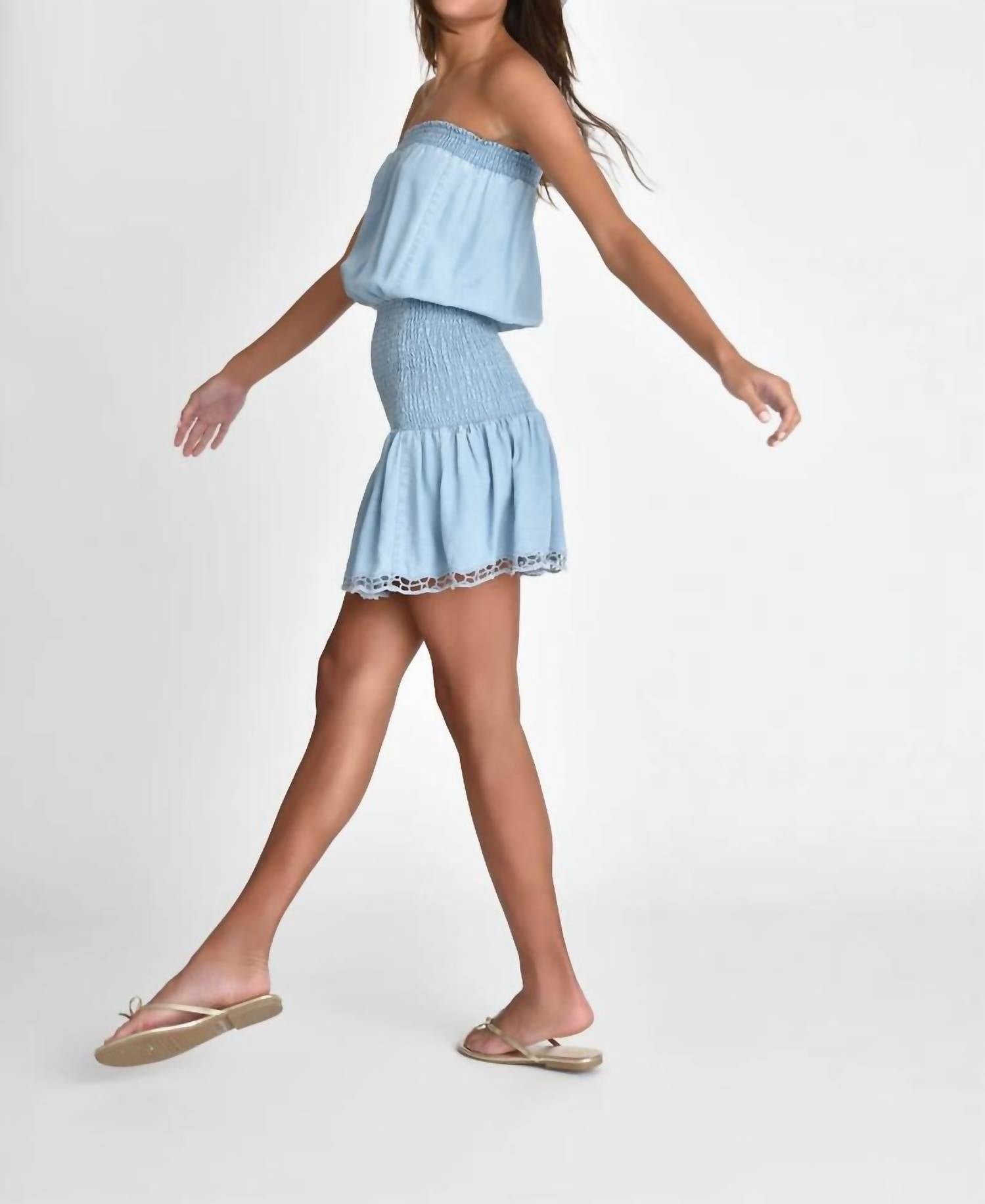 Muche & Muchette - Live Smocked Waist Mini Dress