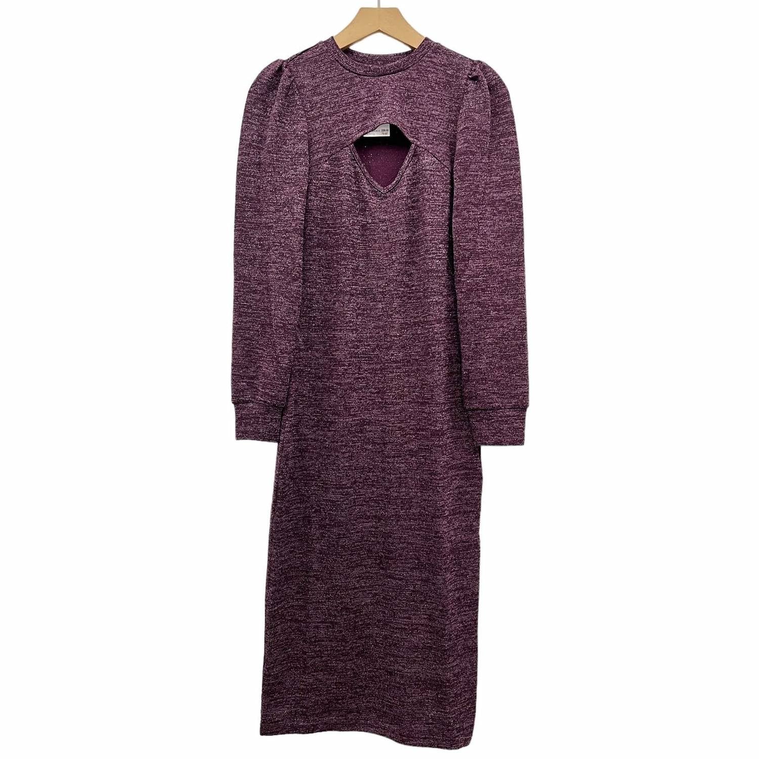 Walter Baker - Fontine Heathered Midi Sheath Dress