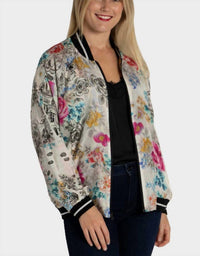 Johnny Was - TASHA BOMBER JACKET (REVERSIBLE)